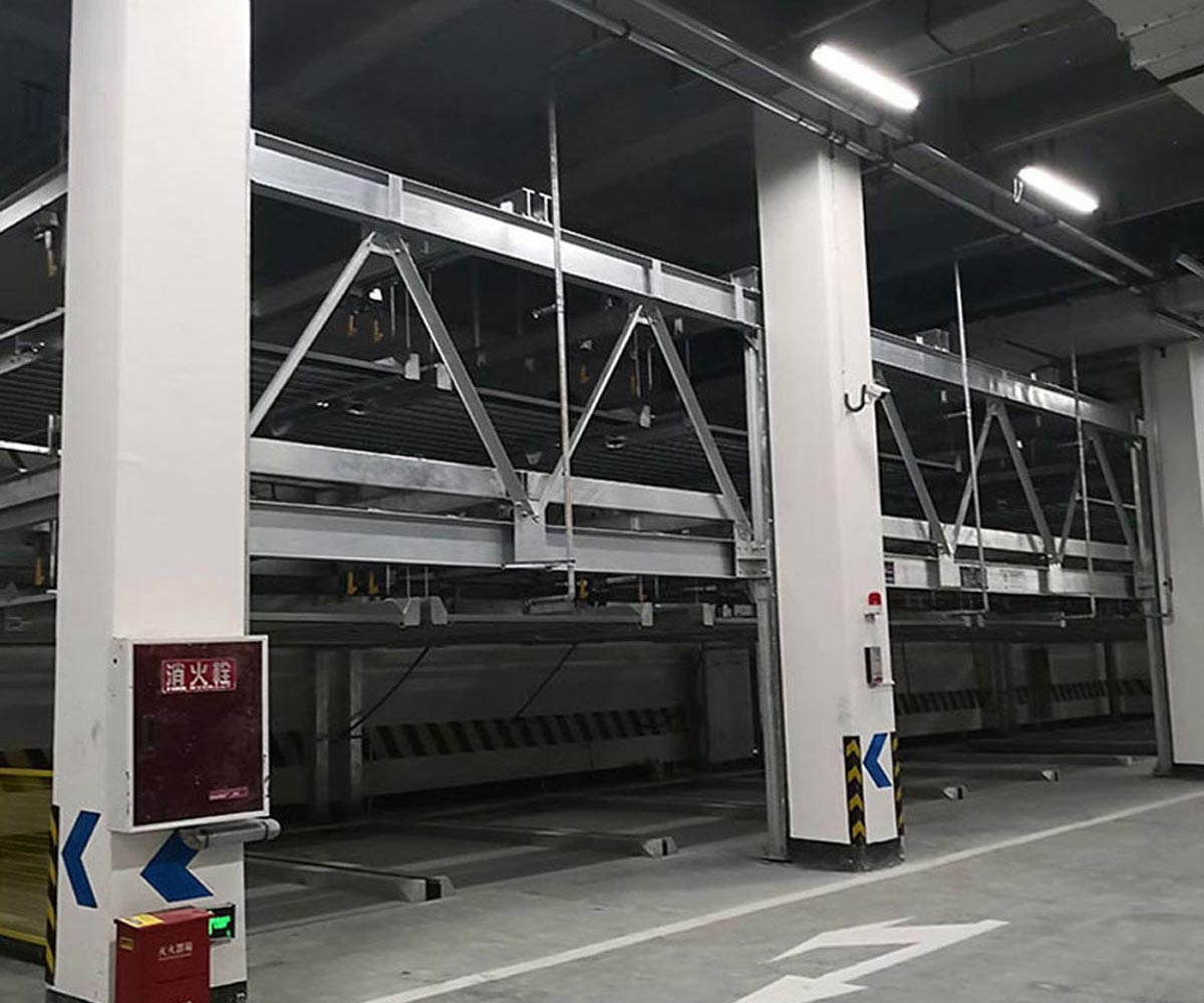 彭水三層升降橫移式機械式立體停車設備短租