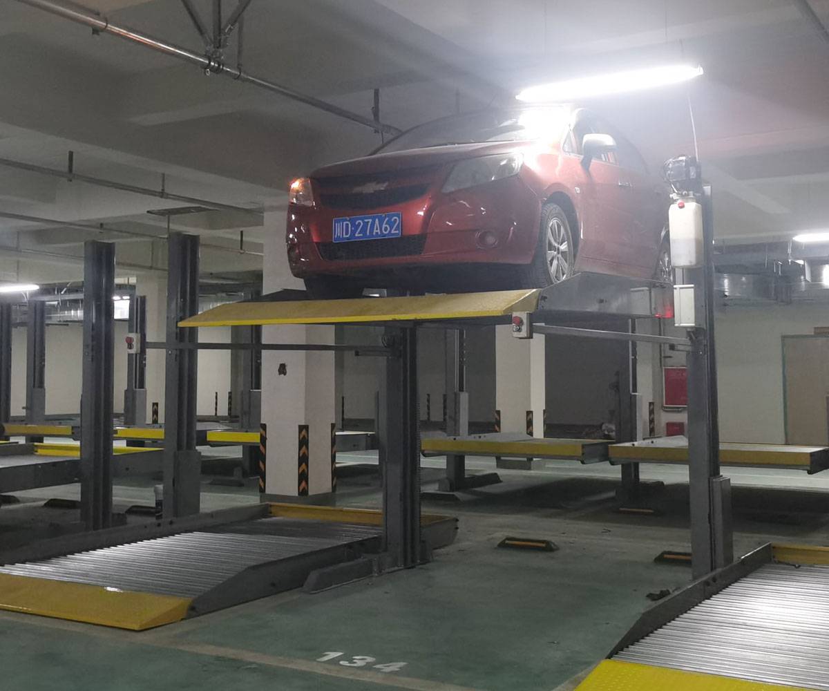 陜西雙層升降平移式機(jī)械停車位安裝