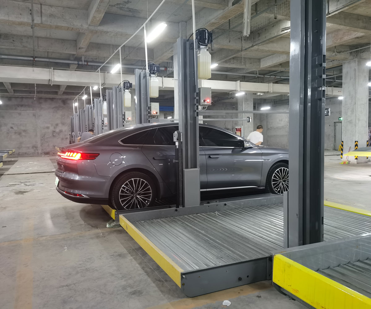 巴南地下室升降式機械車位回收