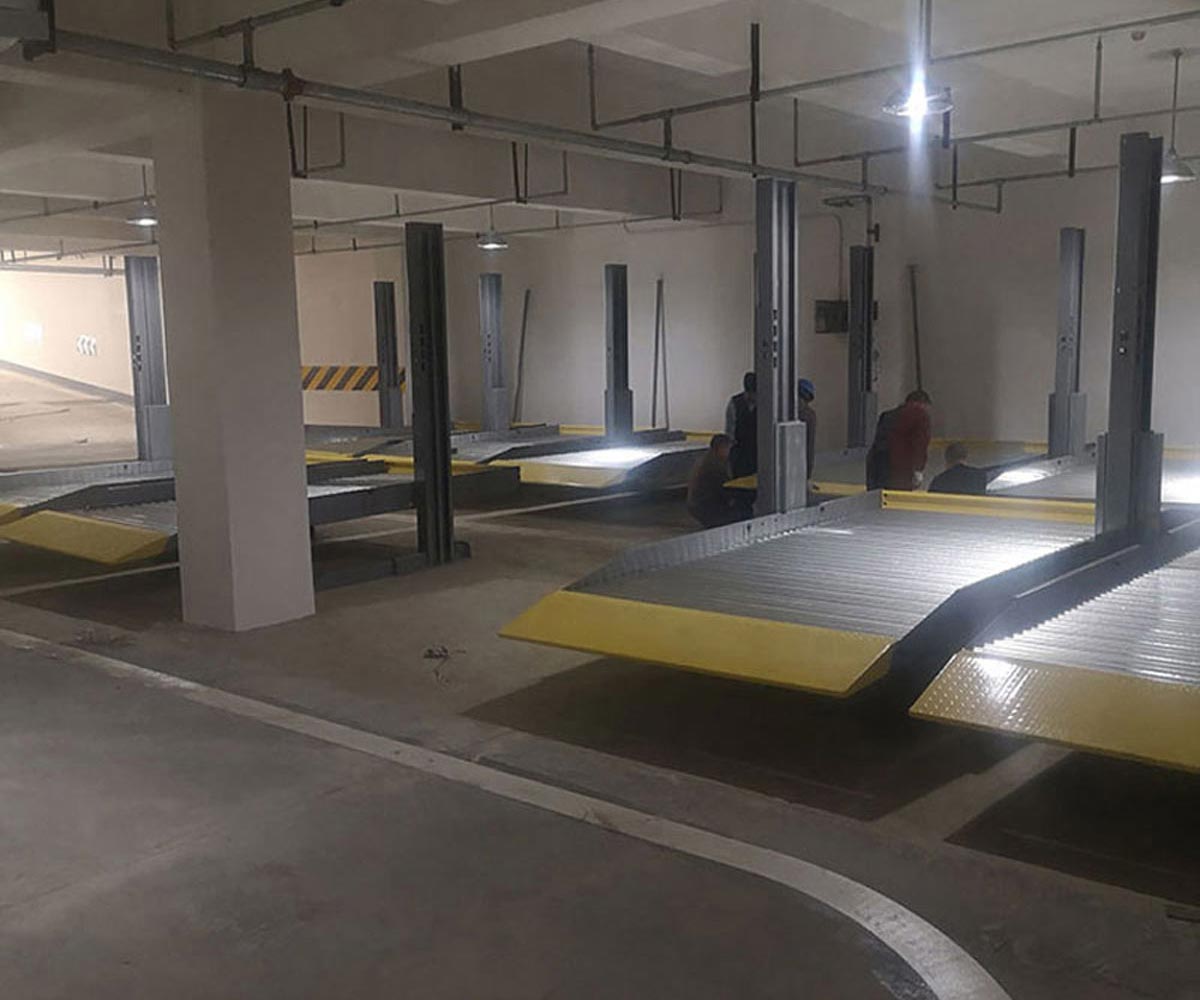 彭水二層升降平移機械式停車庫出租