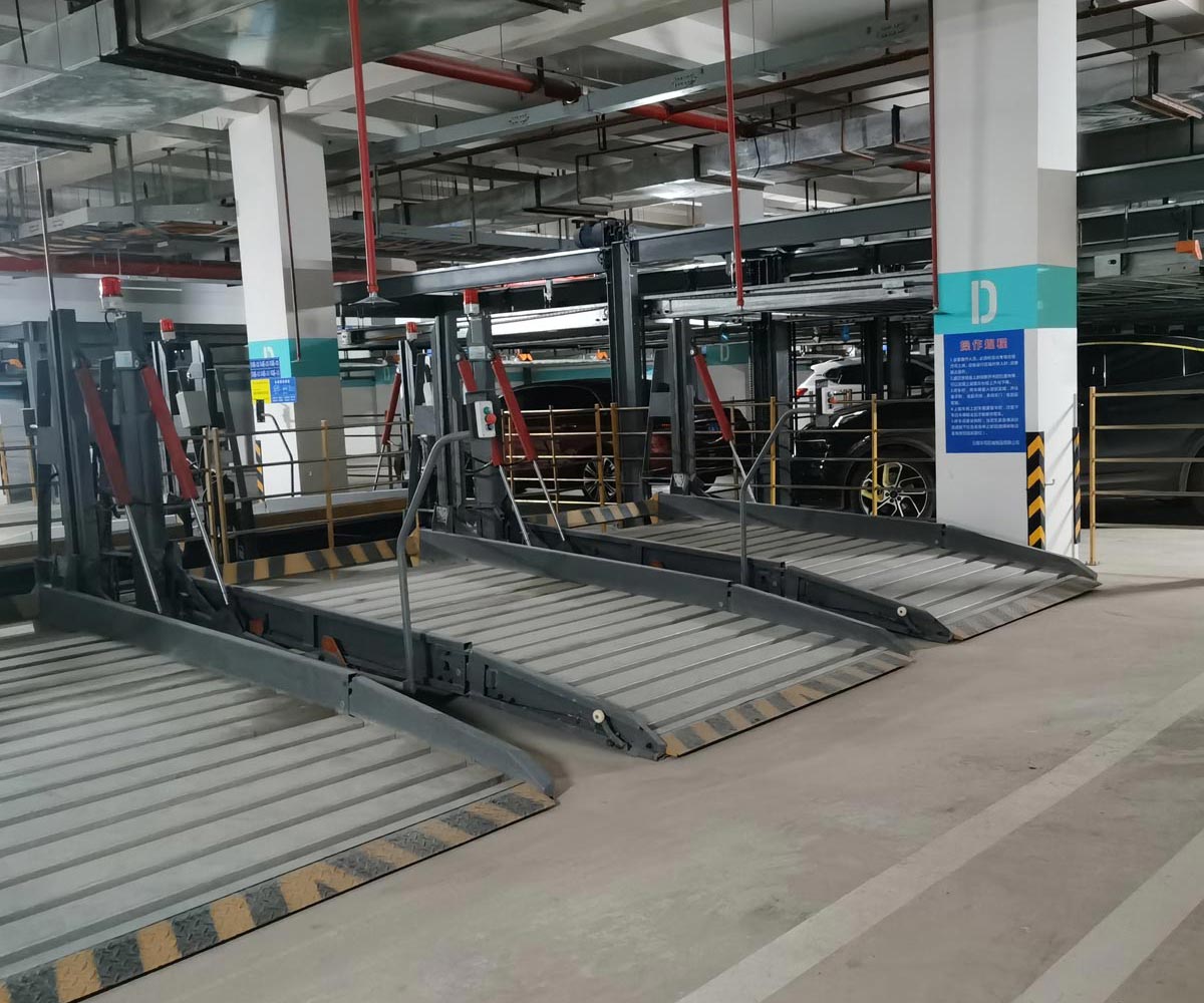 梁平地下室家用簡易式機械停車設備