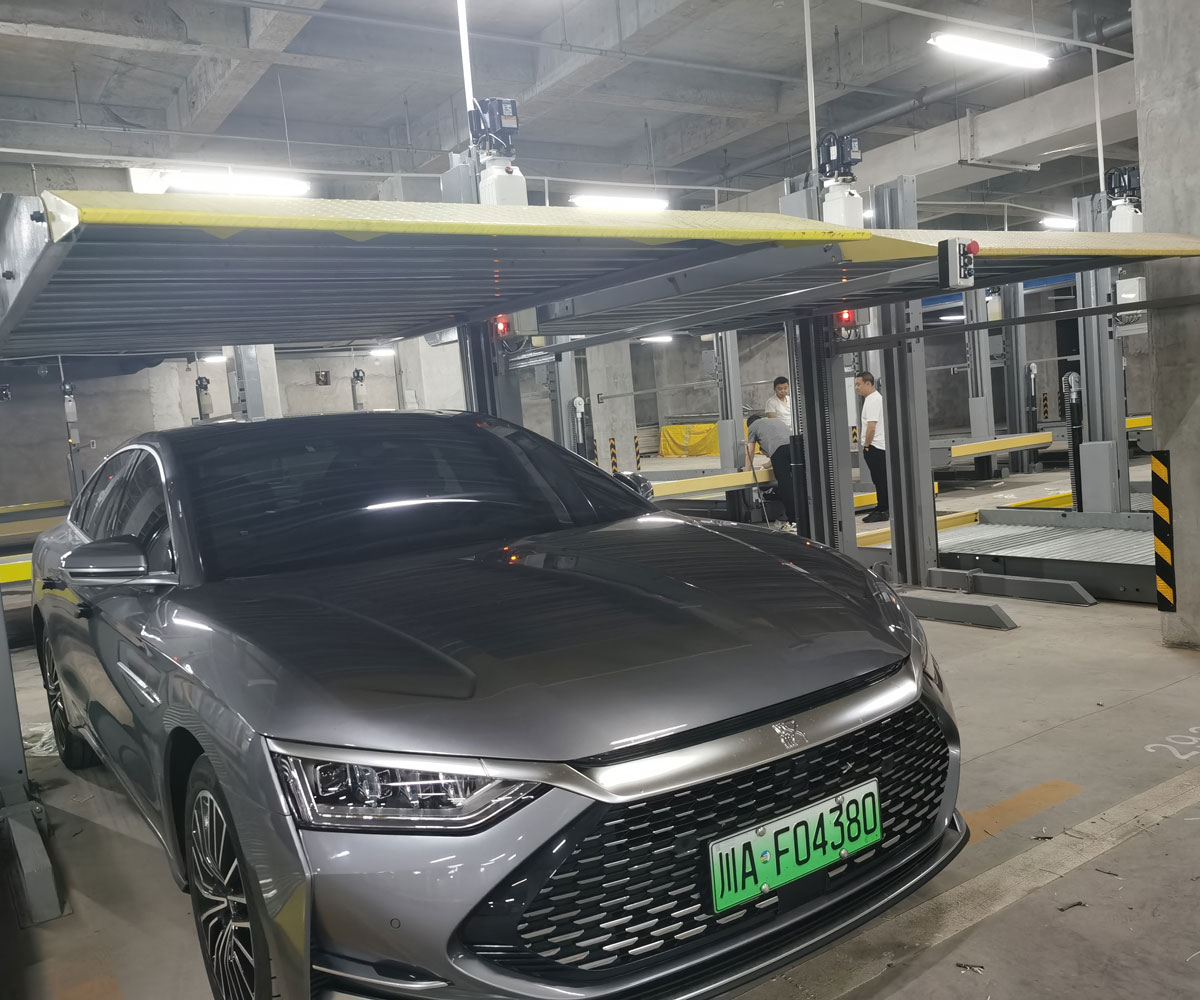 武隆小區兩層簡易式機械停車場