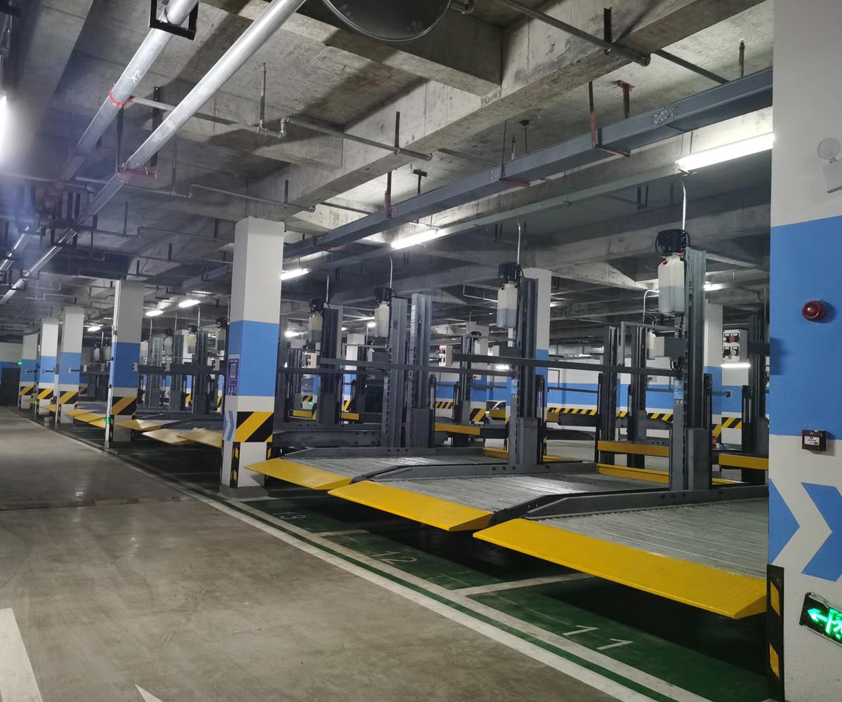 陜西小區(qū)俯仰停車寶