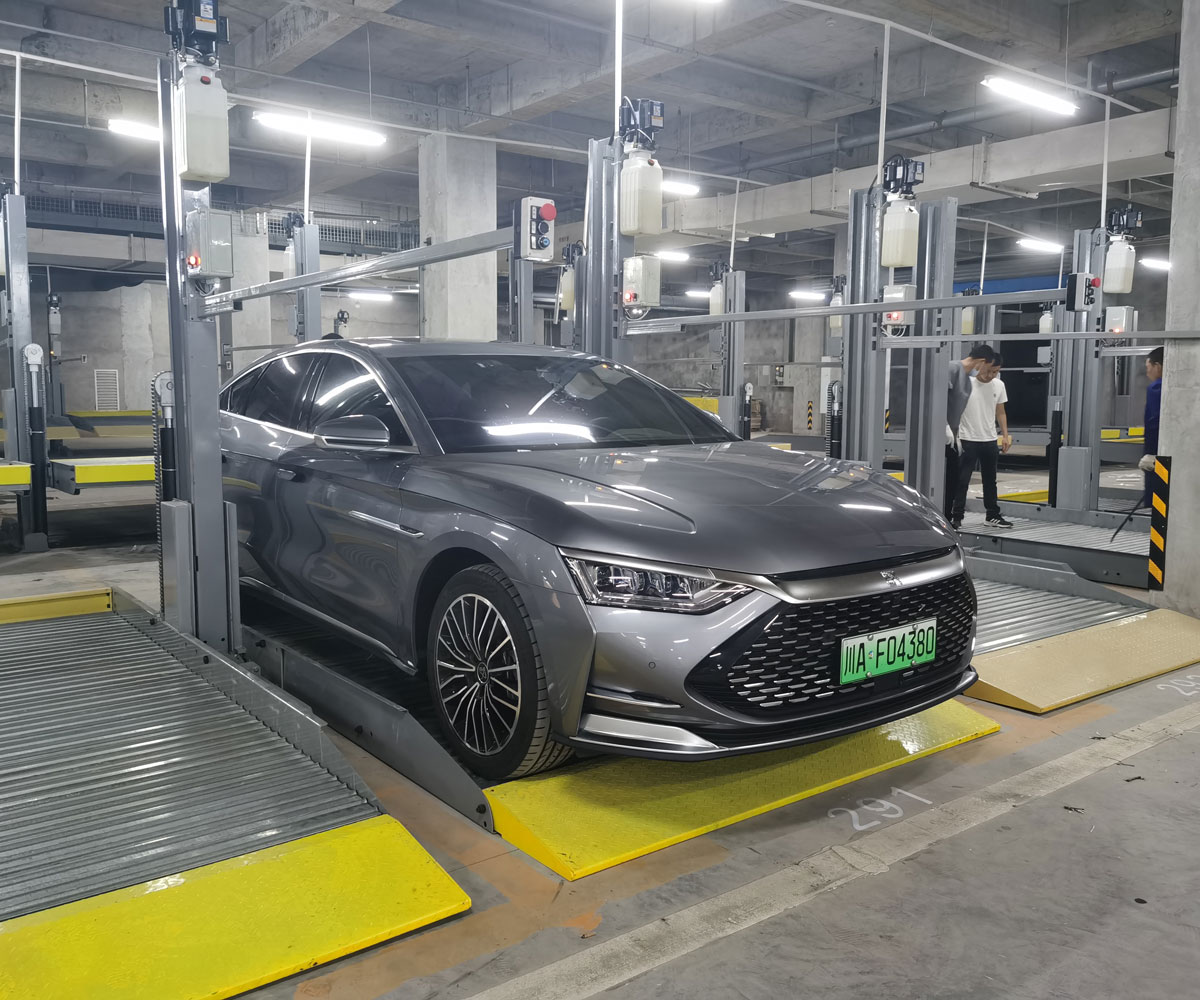 南岸地下室2層簡易類立體停車設(shè)備