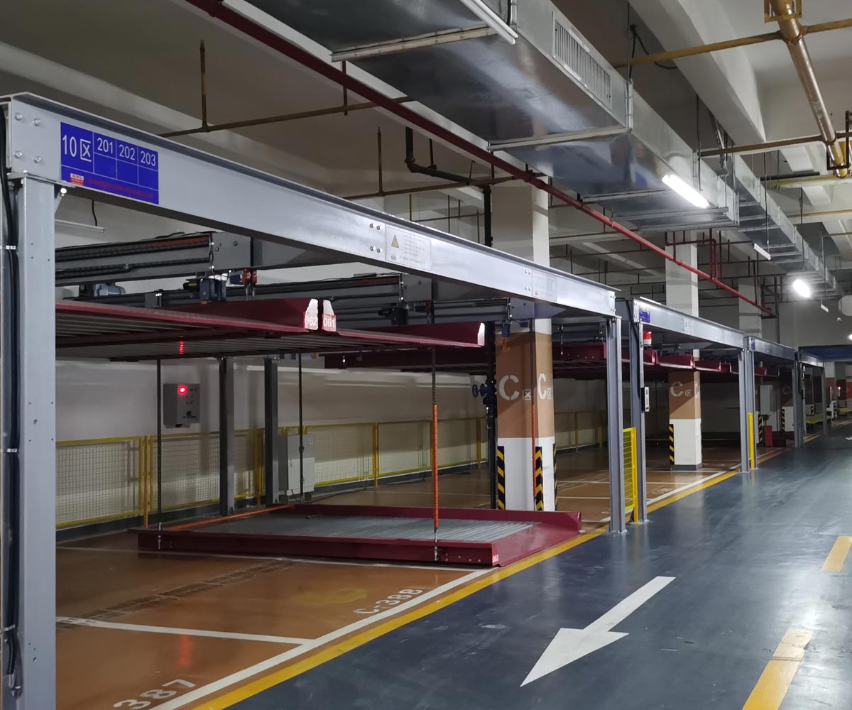 秀山地下室機械式停車位