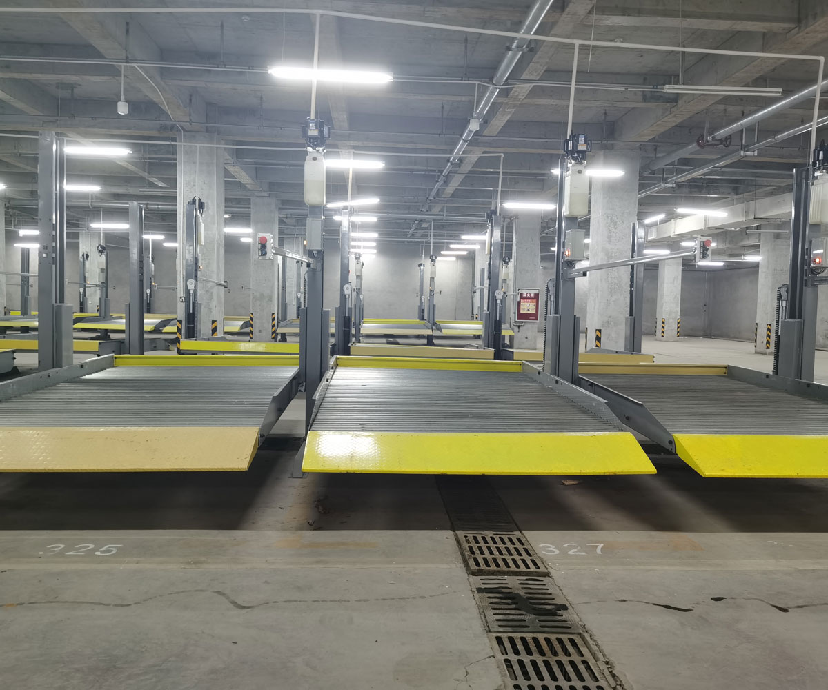 南岸地下室兩柱簡易升降類機(jī)械停車