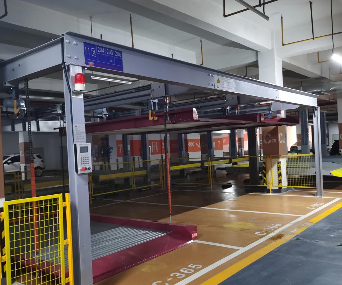 潼南PJS四柱簡易升降機械式停車設備