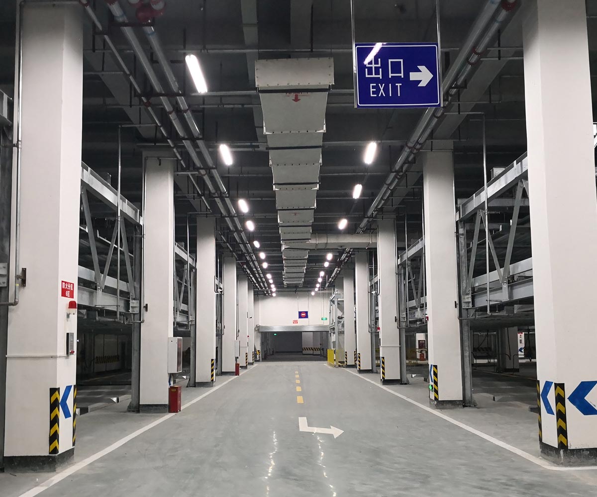 梁平兩層PSH型機械停車設備