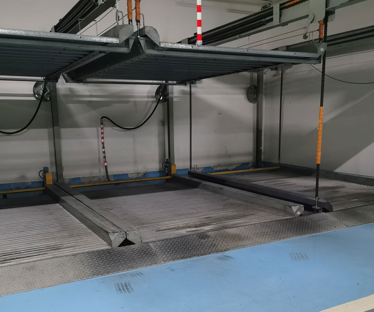 負一正二地坑PSH3D1三層升降橫移機械式停車設備 負一正二地坑PSH3D1三層升降橫移機械式停車設備