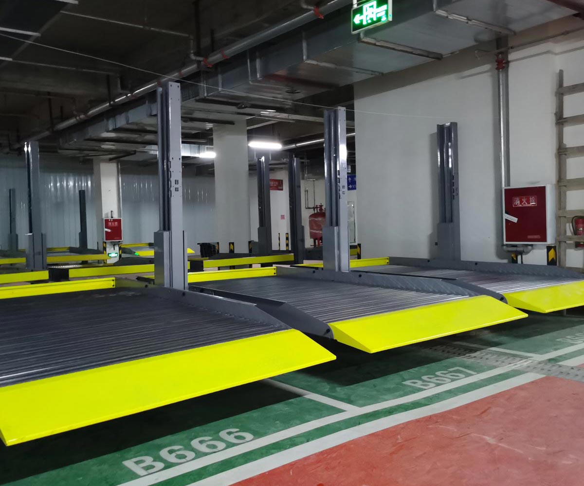 平涼升降橫移式立體車庫的組成部分