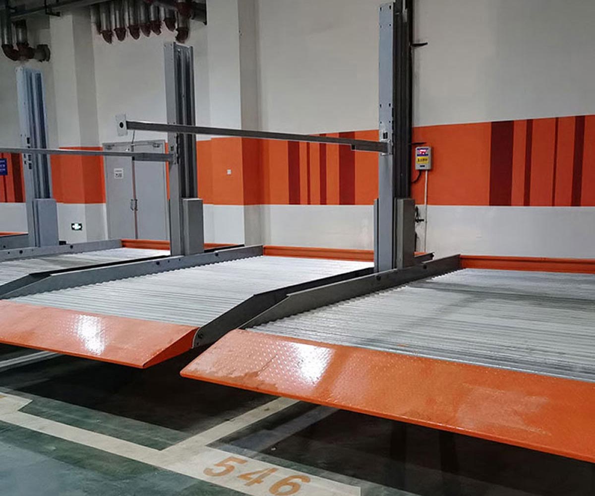 文縣智能立體停車庫簡化停車環節