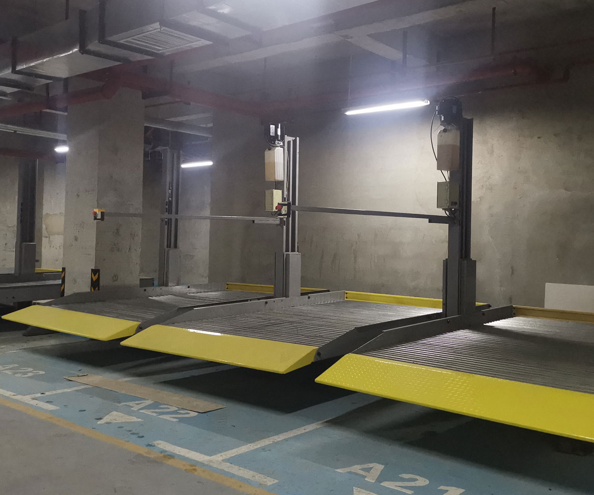和政PSH六層升降橫移類停車設備技術參數