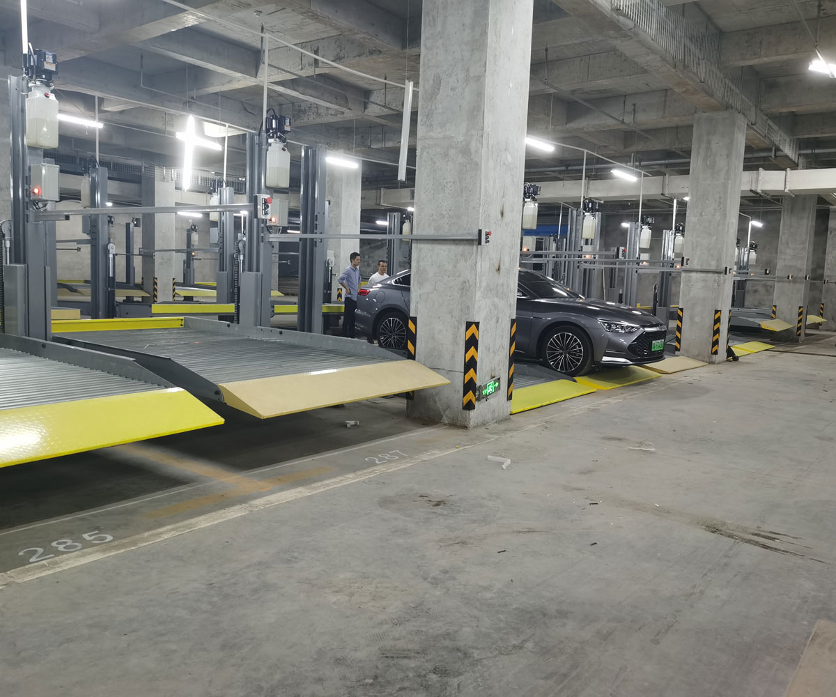宜章PJS兩柱雙層立體停車設備技術參數